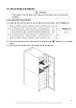 Preview for 31 page of INFOSEC UPS SYSTEM Mod5T 120/30 User Manual