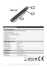 Preview for 2 page of INFOSEC PFS 5 GE User Instructions