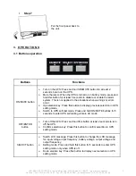 Preview for 9 page of INFOSEC X4 SINUS 1500 RT User Manual