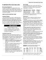 Preview for 6 page of Infrared Dynamics Sunpak S25 Installation, Operation & Maintenance Manual