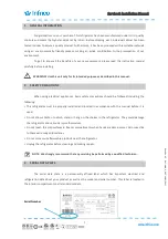 Preview for 3 page of Infrico VBZ Ibiza Service & Installation Manual