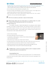 Preview for 11 page of Infrico VBZ Ibiza Service & Installation Manual