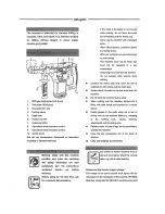 Preview for 7 page of Ingco RH12508 Manual