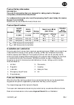 Preview for 3 page of Ingersoll-Rand 429 Product Information