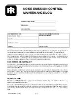 Preview for 17 page of Ingersoll-Rand CSA XHP900WCAT Operating & Maintenance Manual