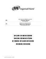 Ingersoll-Rand D108IN Operator'S Manual preview