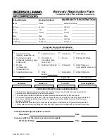 Preview for 13 page of Ingersoll-Rand HP600CMH Operating, Maintenance & Parts Manual