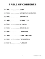 Preview for 3 page of Ingersoll-Rand HP60CMH Operating, Maintenance & Parts Manual