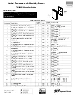 Preview for 2 page of Ingersoll-Rand Nexia TH100NX Installer'S Manual