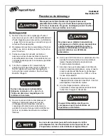 Preview for 40 page of Ingersoll-Rand PL-MANW Installation, Maintenance, And Service Data