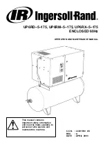 Ingersoll-Rand UP6RD-5-175 Operation And Maintenance Manual preview