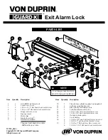 Ingersoll-Rand VON DURPIN GUARD-X Series Manual preview