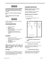 Preview for 21 page of Ingersoll-Rand XHP1070CMH Operating, Maintenance And Spare Parts Manual