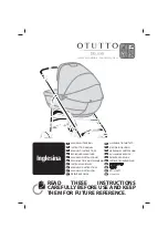 Inglesina otutto deluxe Instruction Manual preview