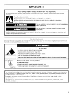 Preview for 3 page of Inglis IEP314RQ0 Use & Care Manual