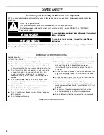 Preview for 2 page of Inglis Inglis IP72001 User Instructions