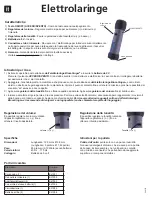 Preview for 10 page of inhealth Blom-Singer ElectroLarynx Directions For Use Manual