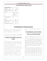 Preview for 10 page of INIS Stoves Inis Mor MK2 User And Installation Manual