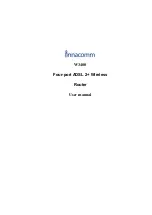 INNACOMM W3400 User Manual preview