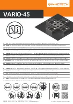 Preview for 1 page of Innotech VARIO-45 Manual