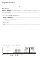 Preview for 2 page of innovair 18K User And Installation Manual