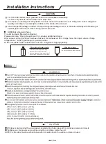 Preview for 12 page of innovair 18K User And Installation Manual