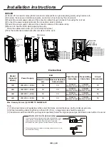 Preview for 15 page of innovair 18K User And Installation Manual