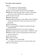 Preview for 6 page of InnovationSquare PORTABLE DVD PLAYER WITH
TWO TFT LCD TV User Manual