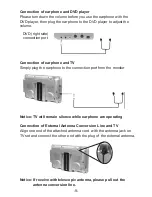 Preview for 11 page of InnovationSquare PORTABLE DVD PLAYER WITH
TWO TFT LCD TV User Manual