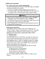 Preview for 22 page of InnovationSquare PORTABLE DVD PLAYER WITH
TWO TFT LCD TV User Manual