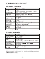 Preview for 27 page of InnovationSquare PORTABLE DVD PLAYER WITH
TWO TFT LCD TV User Manual