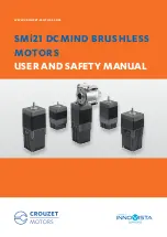 Preview for 2 page of Innovista Sensors Crouzet 801400SMI21 User And Safety Manual