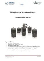 Preview for 3 page of Innovista Sensors Crouzet 801400SMI21 User And Safety Manual