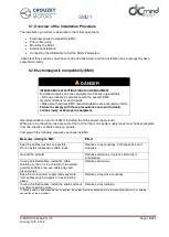 Preview for 17 page of Innovista Sensors Crouzet 801400SMI21 User And Safety Manual