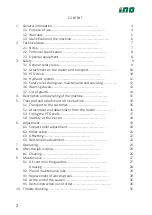 Preview for 2 page of iNO DOMINATOR Operating Instructions Manual