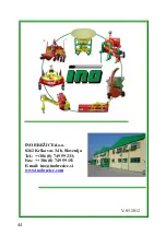 Preview for 44 page of iNO MKM Operating Instructions/Spare Parts List