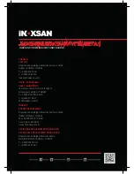 Preview for 44 page of Inoksan 7GF200E Instruction Manual