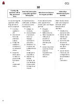 Preview for 20 page of Inomak CBS170 Installation, Operating And Maintenance Instructions