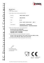 Preview for 2 page of INOXPA Aseptic INNOVA Mini K Installation, Service And Maintenance Instructions