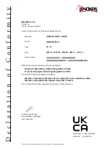 Preview for 3 page of INOXPA Aseptic INNOVA Mini K Installation, Service And Maintenance Instructions