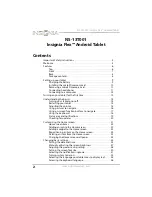 Preview for 2 page of Insignia Flex NS-13T001 User Manual