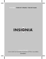 Preview for 1 page of Insignia IS-PDDVD User Manual