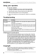 Preview for 6 page of Insignia NS-2024 - 2.0 SYSTEM User Manual