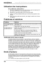 Preview for 12 page of Insignia NS-2024 - 2.0 SYSTEM User Manual