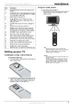 Preview for 7 page of Insignia NS-20CLTV User Manual