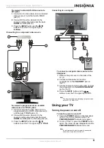 Preview for 9 page of Insignia NS-20CLTV User Manual