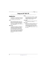 Preview for 9 page of Insignia NS-24D510NA15` User Manual