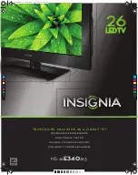 Insignia NS-26E340A13 Brochure preview