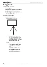 Preview for 22 page of Insignia NS-42 User Manual