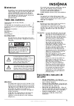 Preview for 2 page of Insignia NS-DRVCR (French) Guide Utilisateur